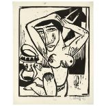 Karl Schmidt-Rottluff. „Kniende“. 1914