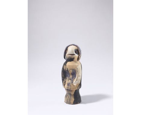 Asger Jorn (Vejrum 1914 – 1973 Aarhus). Ohne Titel. 1959Terracotta, farbig gefasst.  35,5&nbsp;×&nbsp;13&nbsp;×&nbsp;11&nbsp;