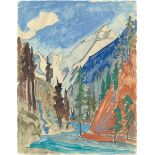 Erich Heckel. „Fluss“. 1923