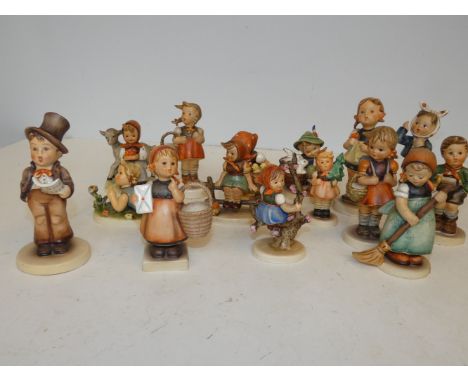 Collection of 15 Goebel figures 