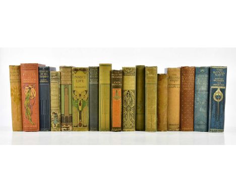 ADAM &amp; CHARLES BLACK, and others, a collection of thirty illustrated books, many with pictorial covers, to include GILBEY