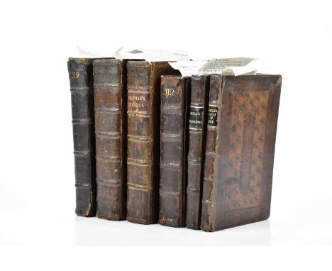 STANHOPE (G), A SERMON PREACHED AT THE CATHEDRAL CHURCH OF ST PAUL JANUARY 6TH 1701; mottled tan leather, London, Richard Sar