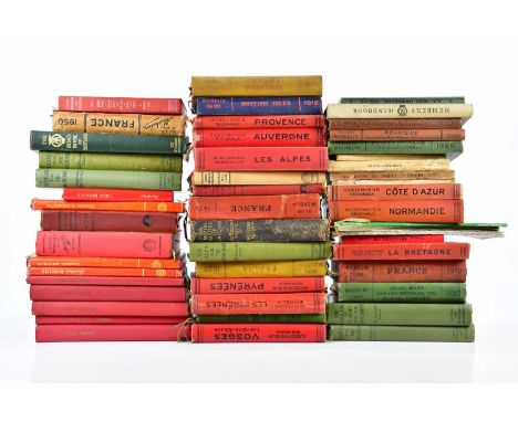 A large collection of automobile travel guides and books, to include Baedeker’s, The AA, Michelin and a copy of The Motor Rou