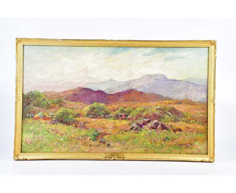 DAVENPORT BATES; oil on board, 'Eskdale', unsigned, 35 x 60cm, framed.Condition Report: There are three scratch marks, two of