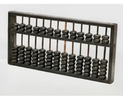 A late 19th/early 20th century Chinese Abacus. 35x17cm 