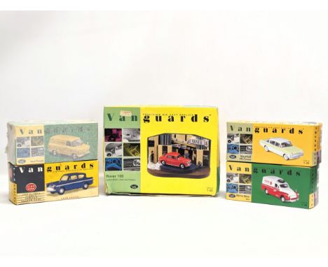 A collection of model cars by Vanguards, including 4 Limited Editions. Scale 1:43. 