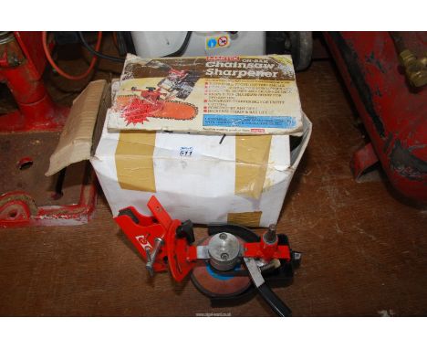 A Chainsaw sharpening kit.