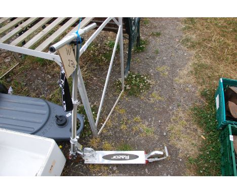 A "Razor" scooter.
