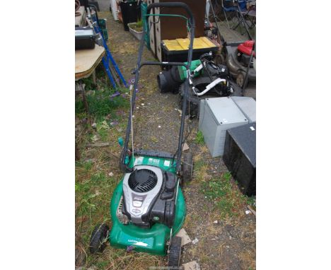 A "Gardenline" self propelled lawn mower, with Briggs & Stratton 144cc engine, in running order.
