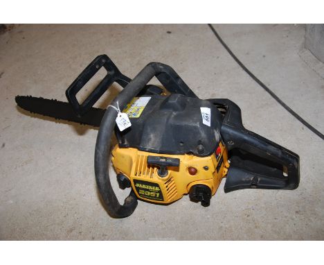A "Partner" Chainsaw 13" cutter bar, good compression, chain brake not working.
