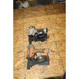 One Rigid & One Porter Cable Pneumatic Coil Roofing Gun(s)