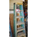 Two 6 Foot Fiberglass Step Ladders