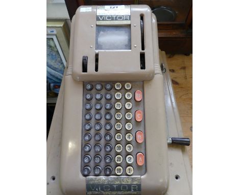 A vintage Victor cash register 