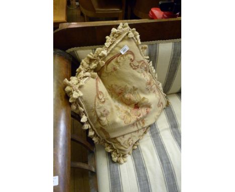 A pair of late 19th Century tapestry cushions.