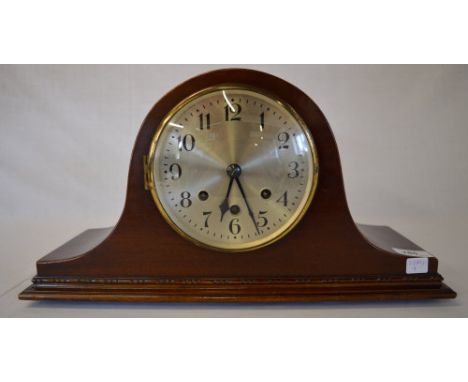 Napoleon hat style mantle clock