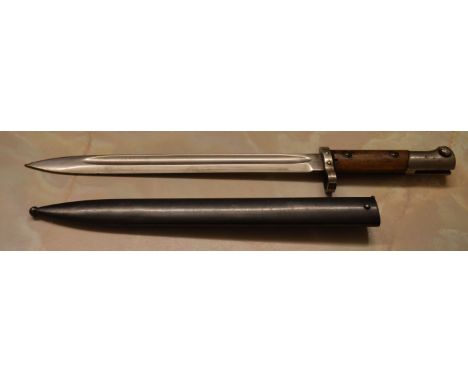 Czechoslovakian WWII VZ24 bayonet & scabbard 