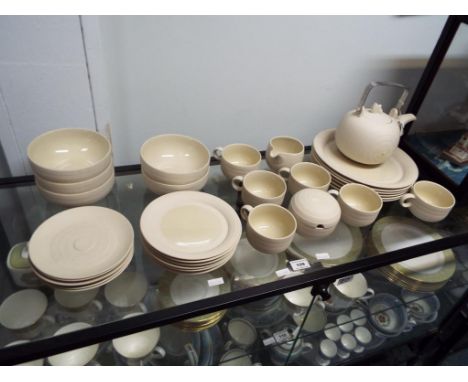 Hornsea - Thirty four pieces of ceramic tableware by Hornsea, still with original tag from the Design Centre of London. (qty)