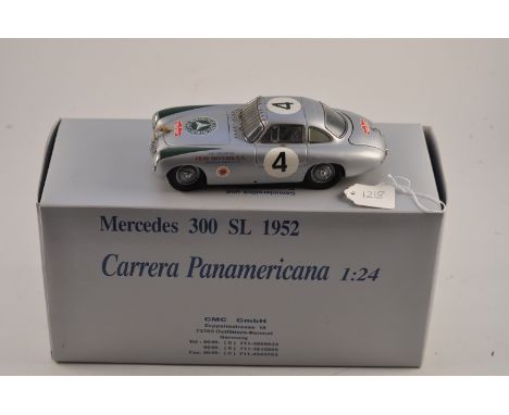 CMC MODEL MB 300SL CARRERA PANAMERICANA 1952 SCALE 1:52 WITH BOX FC