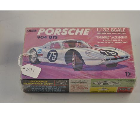 RARE VINTAGE PALMER MODEL KIT PORSCHE 904 GTS SUITABLE FOR SLOT RACING SCALE 1:32 SEALED BOX MC