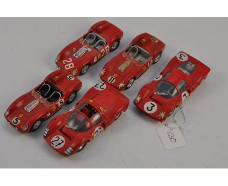 5 BRUMM LE MANS FERRARIS SCALE 1:43 FC