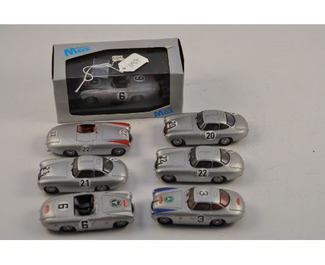 COLLECTION OF 7 MAX MODELS PORSCHES SCALE 1:43 TO INCLUDE ONE GC BOXED OTHERS FC