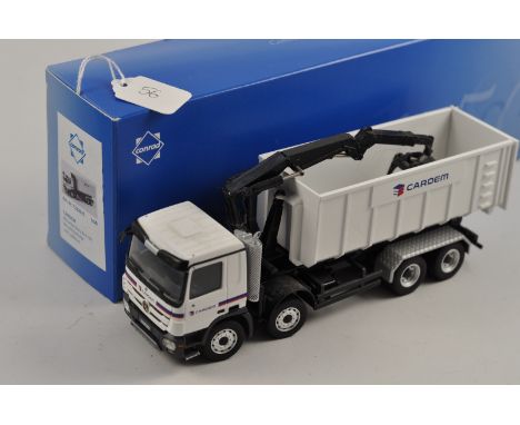 CONRAD COLLECTION MODEL 722220/0 MERCEDES BENZ CARDEM RECYCLING TRUCK SCALE 1:50 GC WITH BOX