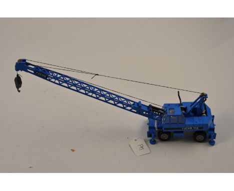 NZG MODEL 185 FUCHS 118 MOBILE CRANE WITH STABILISING LEGS SCALE 1:55 GC