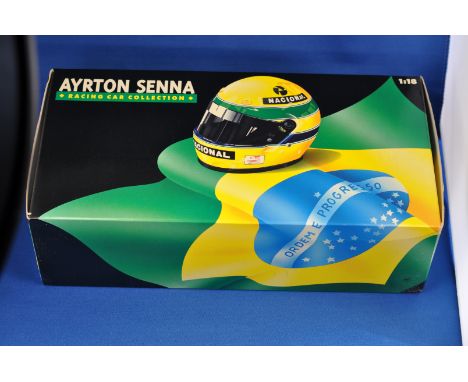 MINICHAMPS AYRTON SENNA RACING CAR COLLECTION WILLIAMS RENAULT FW16-1994 ORIGINAL VERSION SCALE 1:18 WITH BOX GC