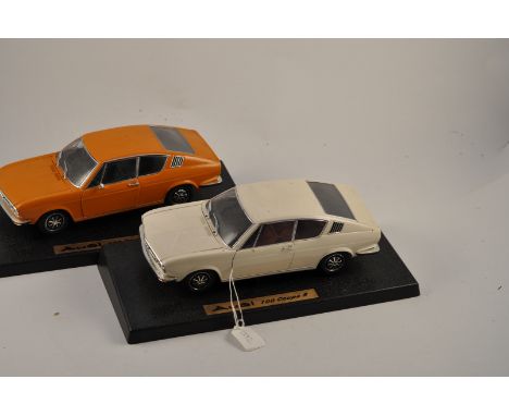 2 ANSON MODEL AUDI 100 COUPE S MOUNTED SCALE 1:18 FC