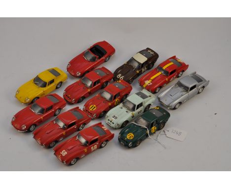 COLLECTION OF 12 BOX MODEL PORSCHES MADE IN ITALY SCALE 1:43 FC