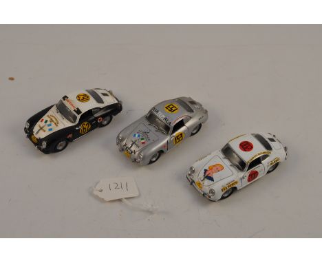 3 DETAIL CARS PORSCHES TO INCLUDE NO 200 EVA PERON SCALE 1:43 FC