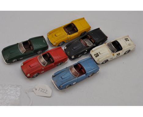 COLLECTION OF 6 VITESE FERRARIS SCALE 1:43 FC