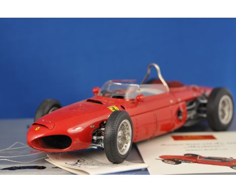 CMC MODEL M-078 FERRARI DINO 156F1 (1961) SHARKNOSE FORMEL 1 WELTMEISTER SCALE 1:18 WITH BOX VGC