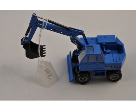 NZG MODEL 165 FUCHS 713 HYDRAULIC EXCAVATOR SCALE 1:50 GC 