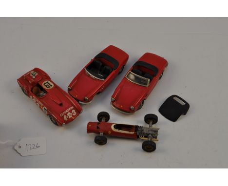 4 FDS HAND MADE MODEL FERRARIS SCALE 1:43 A/F