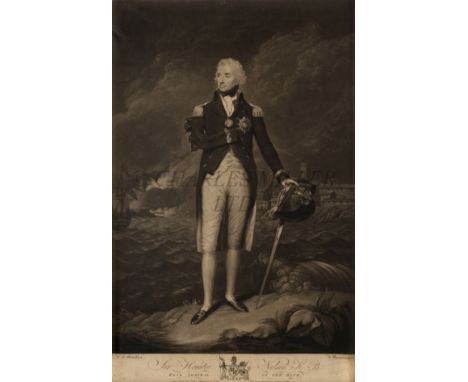'SIR HORATIO NELSON'mezzotint by W. Barnard after Lemuel Francis Abbott (British, 1760-1802), published by the engraver, 1798
