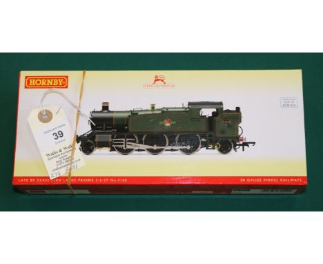 Hornby Hobbies BR (Late) Class 51XX large prairie 2-6-2 tank locomotive, RN 4160 (R.3725). Boxed, very minor wear. Contents a