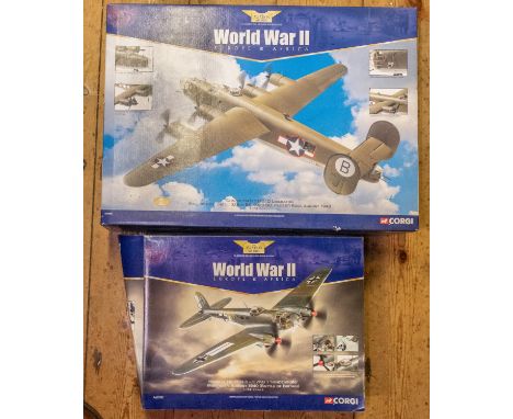 7x Aircraft models by various makes including Corgi Aviation Archive, First Gear, etc. Aircraft include; Consolidated B-24D L