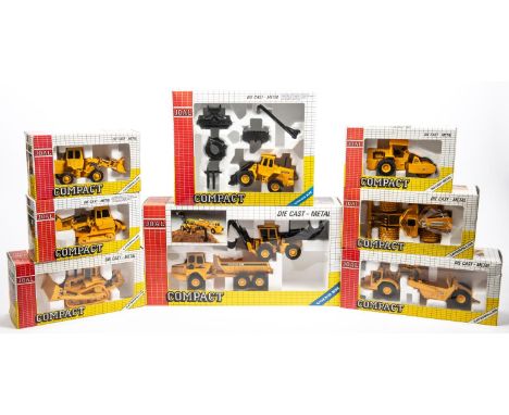 8x Joal Compact plant vehicles. Including; Volvo BM set. Volvo BM L70. Caterpillar 631D tractor scraper. Caterpillar 825-B Co