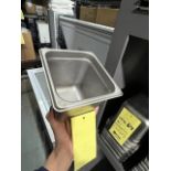 Lot de 10 Drop-Ins (6'' x 7'') acier inox
