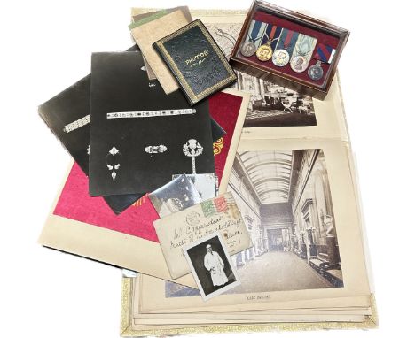 British Royal family / monarchy / early photographic interest: A collection of ephemera, photographs and medals from the life