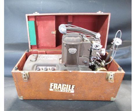 A Premier * 20 Simplex Ampro Ltd Cine projector made by Kelvin Bottomley & Baird Ltd of Glasgow and Basingstoke, contained in