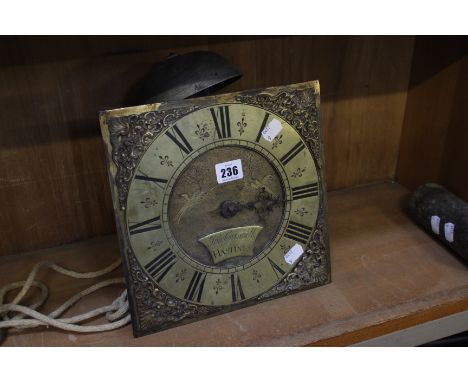 A 19th Century Carswell Hasting brass clock movement