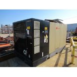 ROTARY SCREW AIR COMPRESSOR, INGERSALL RAND MDL. IRN250H-2S, 145 PSI max. discharge pressure, 250 HP