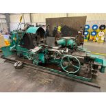 TURRET LATHE, WARNER & SWASEY 4A, MDL. M1500 Lot 140, cross sliding turret, 3-jaw chuck Located at 3