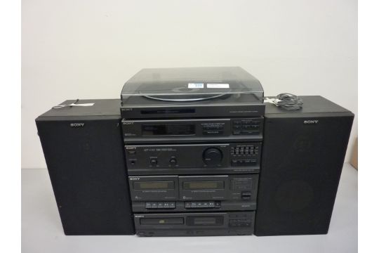 sony hifi stack system