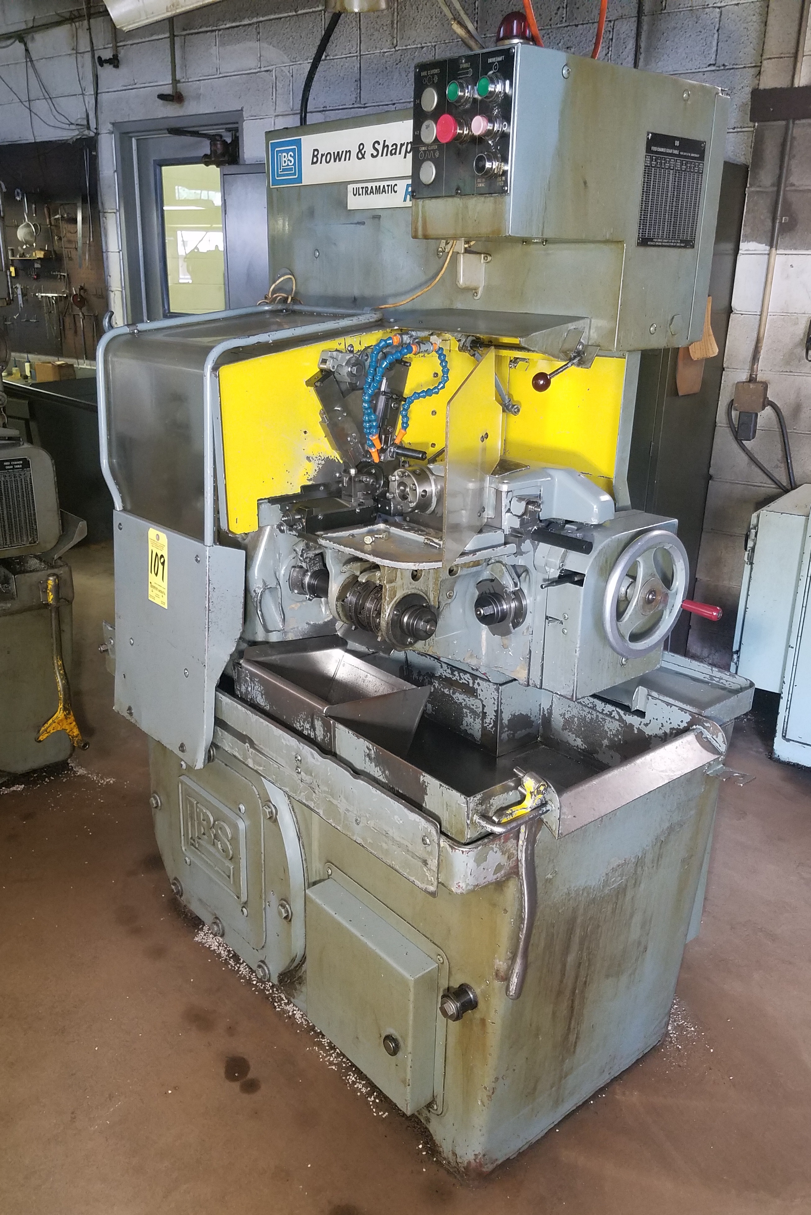 Brown & Sharpe 1/2 In. Ultramatic RS 00 Automatic Screw Machine, s/n