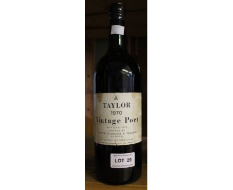 Vintage Taylor's port, 1970, 1 bottle