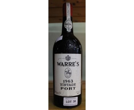 Vintage Warre's port, 1963