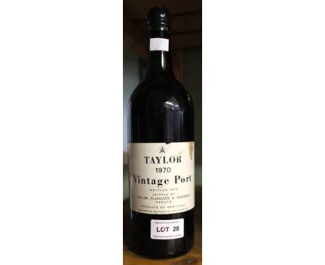 Vintage Taylor's port, 1970, 1 bottle